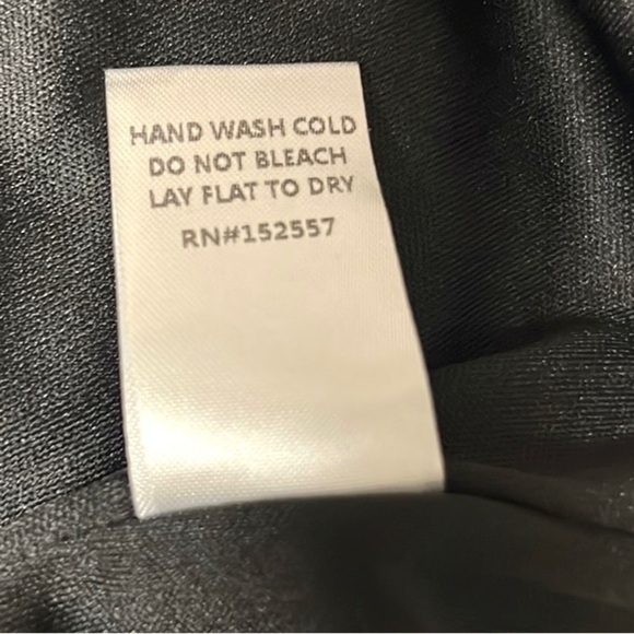 Polagram,Black Cotton-Blend, Cream Floral Embellishment,POCKETS ,EUC Dress,Large - Picture 13 of 16